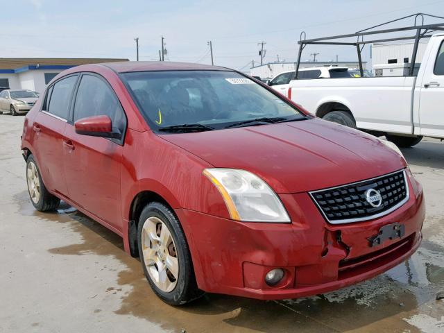 3N1AB61E98L678100 - 2008 NISSAN SENTRA 2.0 MAROON photo 1