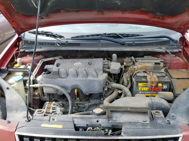 3N1AB61E98L678100 - 2008 NISSAN SENTRA 2.0 MAROON photo 7