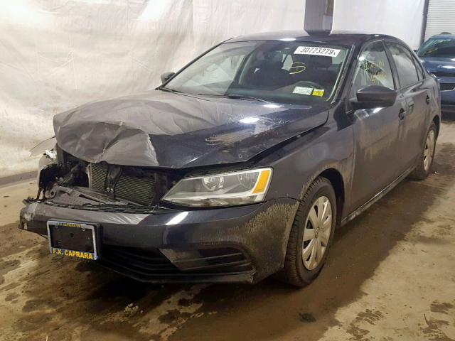 3VW2K7AJ4FM333565 - 2015 VOLKSWAGEN JETTA BASE 黑色 照片 2