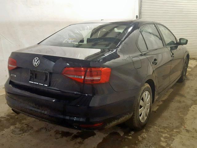 3VW2K7AJ4FM333565 - 2015 VOLKSWAGEN JETTA BASE 黑色 照片 4