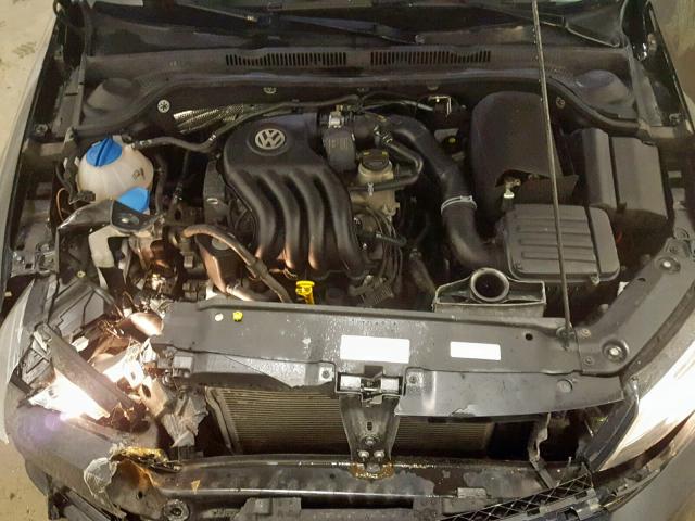 3VW2K7AJ4FM333565 - 2015 VOLKSWAGEN JETTA BASE 黑色 照片 7