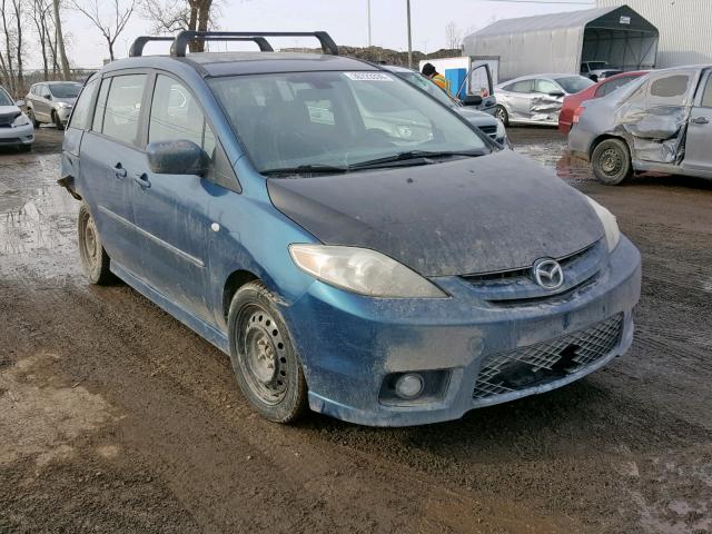 JM1CR293060100054 - 2006 MAZDA 5 BLUE photo 1