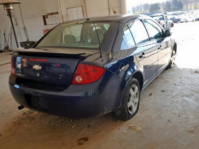 1G1AL58F887240331 - 2008 CHEVROLET COBALT LT BLUE photo 4