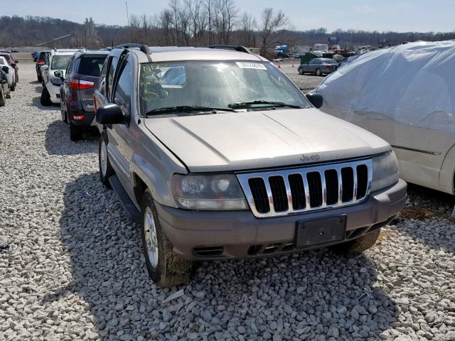 1J4GW48SX3C589887 - 2003 JEEP GRAND CHER GRAY photo 1