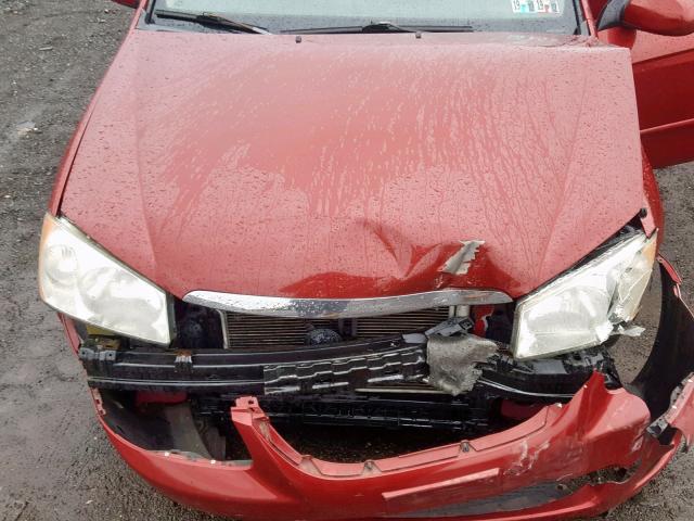 KNAFE122885545486 - 2008 KIA SPECTRA EX RED photo 7