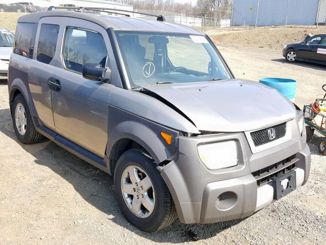 5J6YH28553L037694 - 2003 HONDA ELEMENT EX GRAY photo 1