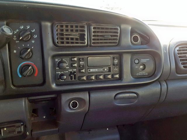 3B6KC26Z9WM270114 - 1998 DODGE RAM 2500 BLUE photo 9