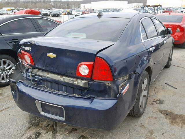 1G1ZC5E03CF299109 - 2012 CHEVROLET MALIBU 1LT 蓝色 照片 4