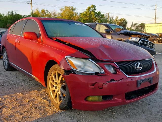 JTHCH96S960013162 - 2006 LEXUS GS GENERAT BURGUNDY photo 1