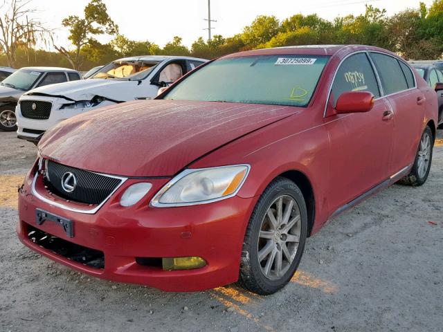 JTHCH96S960013162 - 2006 LEXUS GS GENERAT BURGUNDY photo 2