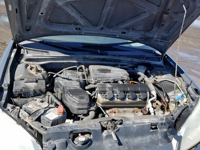 2HGES16335H036146 - 2005 HONDA CIVIC DX V SILVER photo 7