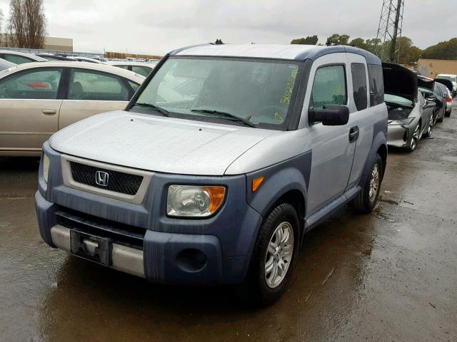 5J6YH18676L004963 - 2006 HONDA ELEMENT EX SILVER photo 2