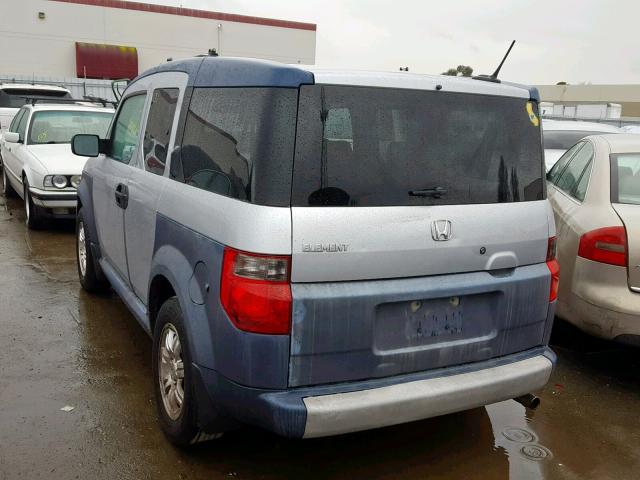 5J6YH18676L004963 - 2006 HONDA ELEMENT EX SILVER photo 3