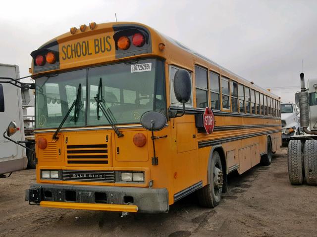 1BABNCPA2AF271936 - 2010 BLUE BIRD SCHOOL BUS YELLOW photo 2