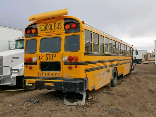 1BABNCPA2AF271936 - 2010 BLUE BIRD SCHOOL BUS YELLOW photo 4