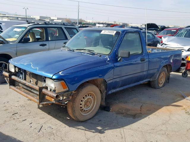 4TARN81A1RZ302335 - 1994 TOYOTA PICKUP 1/2 BLUE photo 2