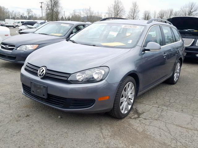 3VWPL7AJXBM704984 - 2011 VOLKSWAGEN JETTA TDI GRAY photo 2