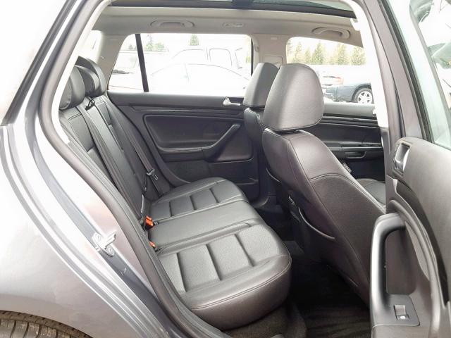 3VWPL7AJXBM704984 - 2011 VOLKSWAGEN JETTA TDI GRAY photo 6