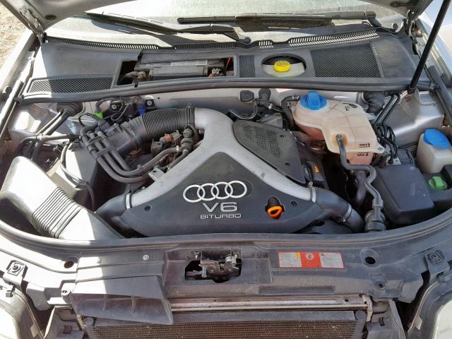 WAULD64B64N018749 - 2004 AUDI A6 2.7T QU SILVER photo 7