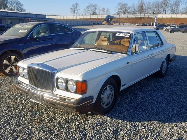 SCBZS02B5KCX26733 - 1989 BENTLEY MULSANNE S WHITE photo 2