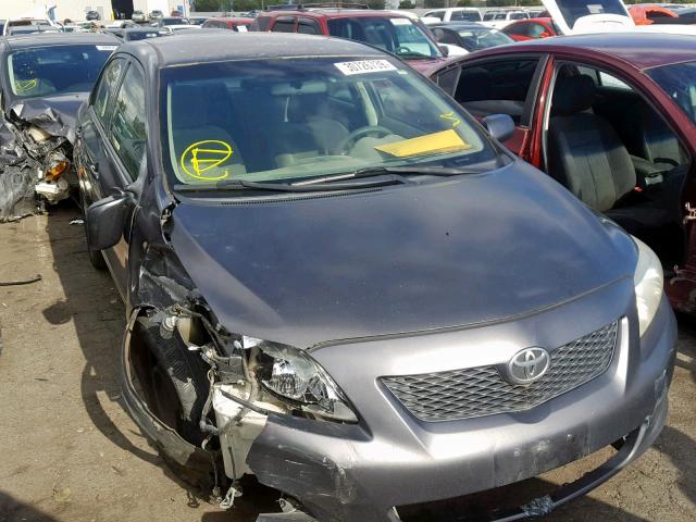 JTDBL40E99J044153 - 2009 TOYOTA COROLLA BA GRAY photo 1