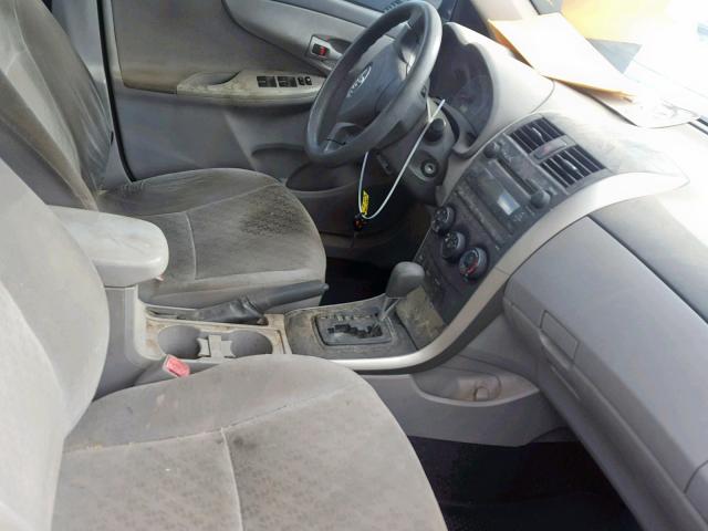 JTDBL40E99J044153 - 2009 TOYOTA COROLLA BA GRAY photo 5