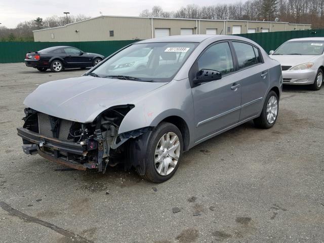 3N1AB6AP7AL717533 - 2010 NISSAN SENTRA 2.0 GRAY photo 2