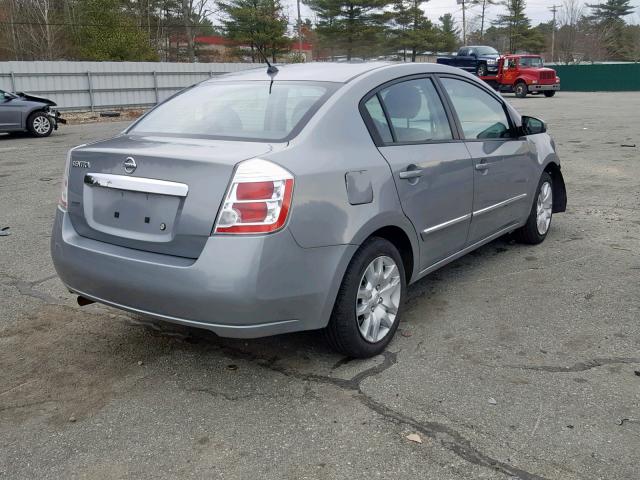 3N1AB6AP7AL717533 - 2010 NISSAN SENTRA 2.0 GRAY photo 4