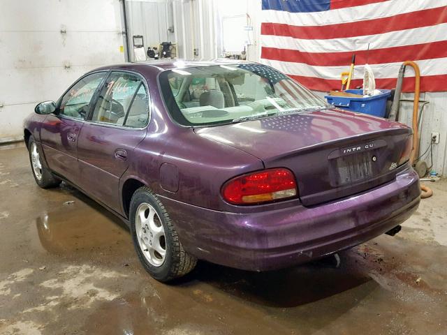 1G3WS52K3WF314750 - 1998 OLDSMOBILE INTRIGUE G PURPLE photo 3