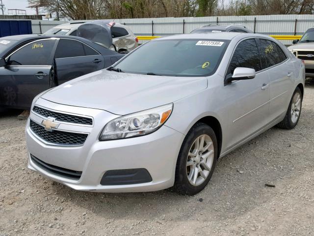 1G11C5SA3DF181296 - 2013 CHEVROLET MALIBU 1LT SILVER photo 2