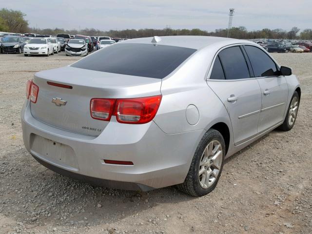 1G11C5SA3DF181296 - 2013 CHEVROLET MALIBU 1LT SILVER photo 4