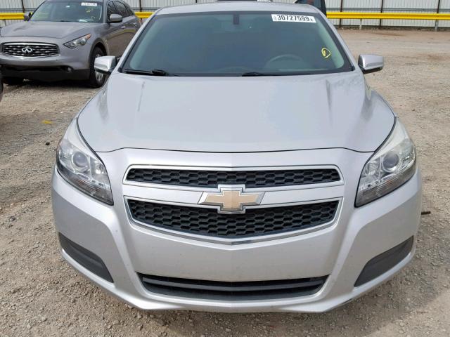 1G11C5SA3DF181296 - 2013 CHEVROLET MALIBU 1LT SILVER photo 9