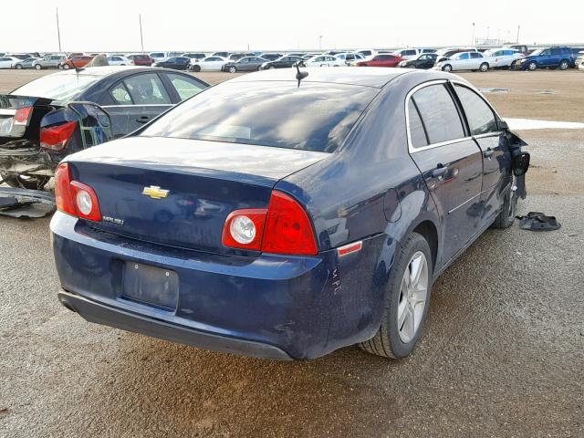 1G1ZB5E11BF216867 - 2011 CHEVROLET MALIBU LS BLUE photo 4