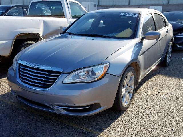 1C3CCBBB1DN595386 - 2013 CHRYSLER 200 TOURIN SILVER photo 2