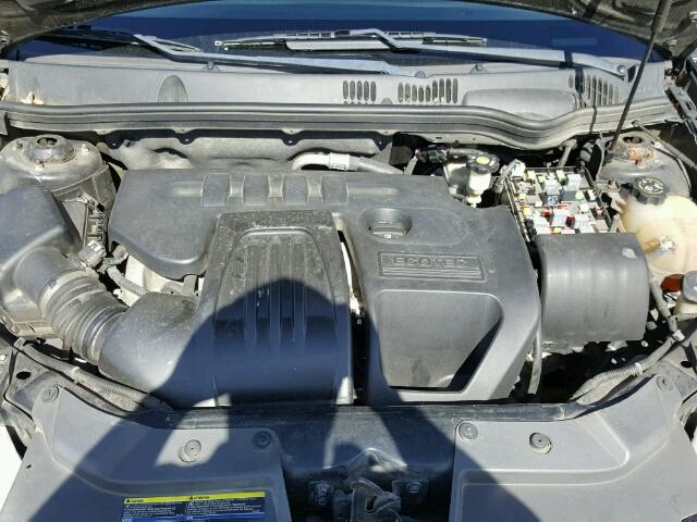 1G2AL18F387250088 - 2008 PONTIAC G5 BLACK photo 7