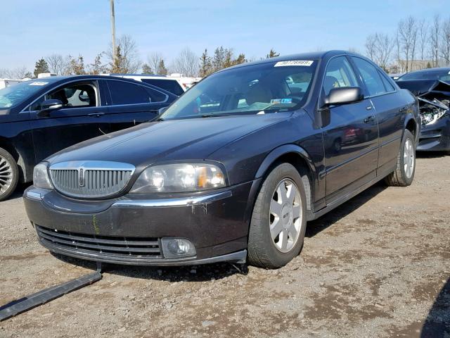 1LNHM86S35Y648595 - 2005 LINCOLN LS GRAY photo 2