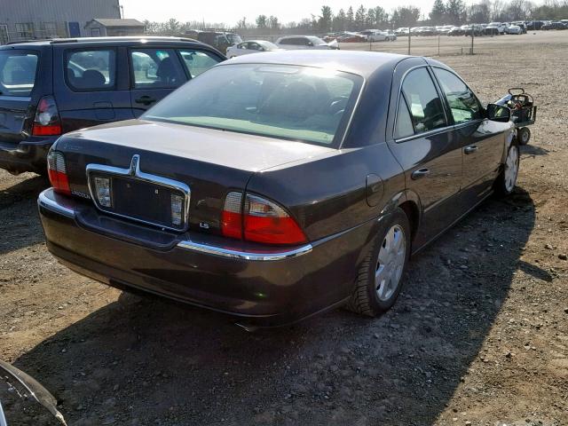 1LNHM86S35Y648595 - 2005 LINCOLN LS GRAY photo 4