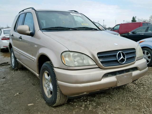 4JGAB54E41A281258 - 2001 MERCEDES-BENZ ML 320 TAN photo 1