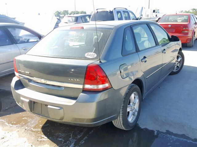 1G1ZT62875F219782 - 2005 CHEVROLET MALIBU MAX 灰色 照片 4