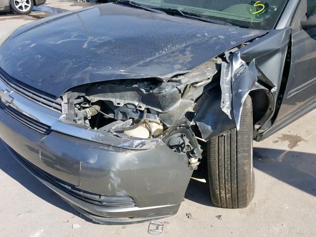 1G1ZT62875F219782 - 2005 CHEVROLET MALIBU MAX 灰色 照片 9