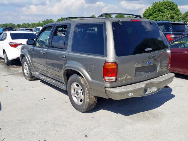 1FMZU65E51ZA13533 - 2001 FORD EXPLORER L GRAY photo 3