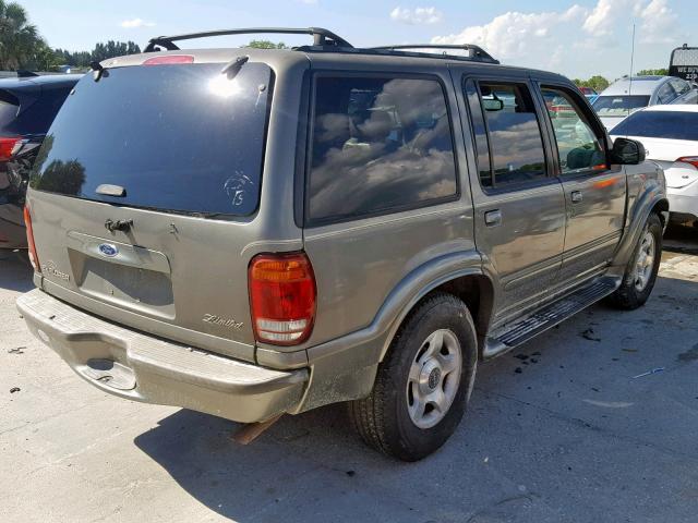 1FMZU65E51ZA13533 - 2001 FORD EXPLORER L GRAY photo 4