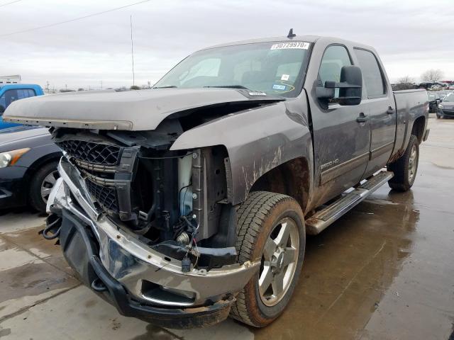 1GC1KXCG8CF190616 - 2012 CHEVROLET SILVERADO K2500 HEAVY DUTY LT  photo 2