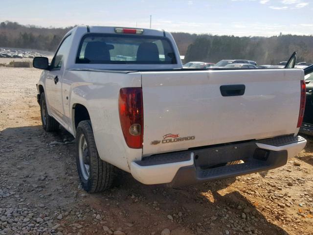 1GCCSBFE5C8163416 - 2012 CHEVROLET COLORADO WHITE photo 3