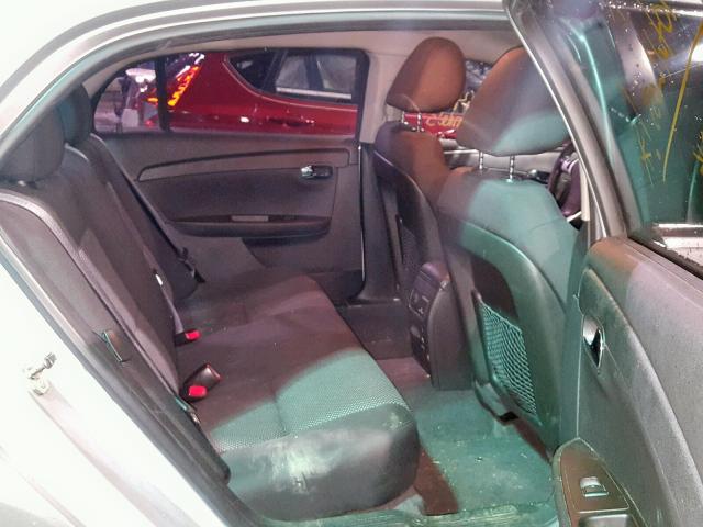 1G1ZC5E00CF111968 - 2012 CHEVROLET MALIBU 1LT 银色 照片 6