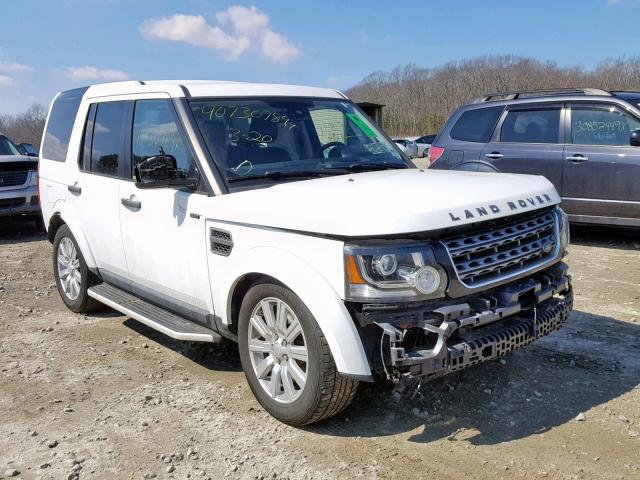 SALAC2V6XGA812861 - 2016 LAND ROVER LR4 白色 照片 1