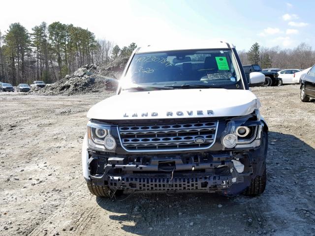 SALAC2V6XGA812861 - 2016 LAND ROVER LR4 白色 照片 9