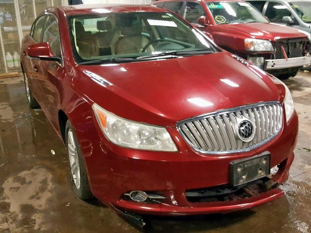 1G4GC5ECXBF135648 - 2011 BUICK LACROSSE C RED photo 1