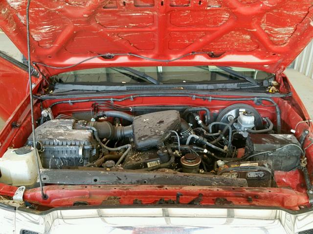 5TETX62NX9Z628004 - 2009 TOYOTA TACOMA PRE MAROON photo 7