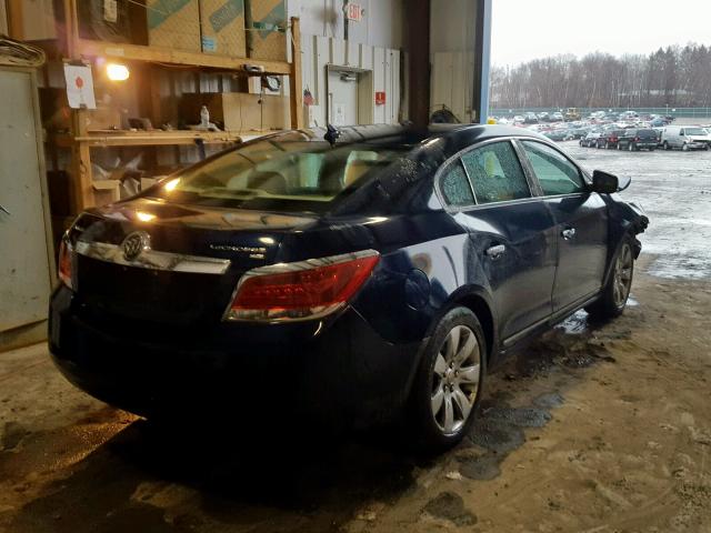 1G4GC5EG0AF201111 - 2010 BUICK LACROSSE C BLUE photo 4